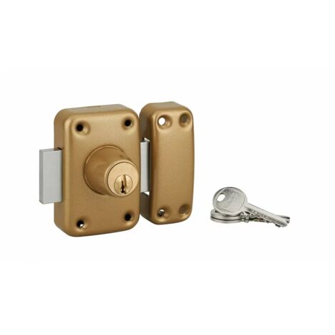 THIRARD - Verrou pour porte d'entrée vitrée Capital à cylindre double 60 mm