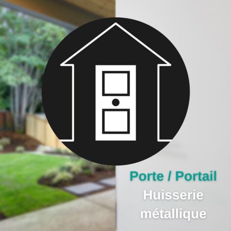 Boitier de serrure encastrable à cylindre pour menuiserie métallique, axe 22mm, bouts carrés, zingué