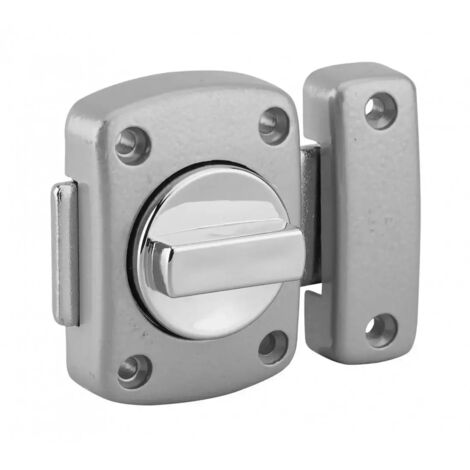 THIRARD - Verrou pour porte de meuble Alouette 40 mm epoxy argent