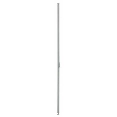 THIRARD - Crémone à béquille pour porte et fenêtre, 2 pts, hauteur 3000mm, argent - THIRARD