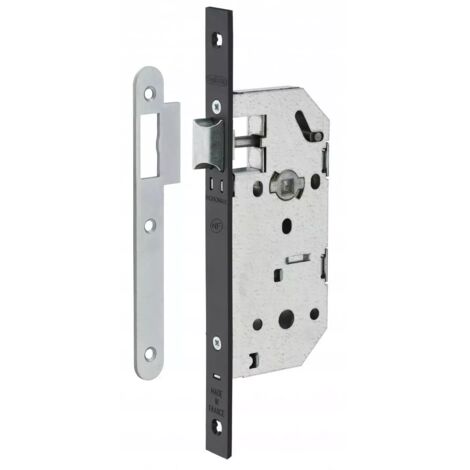 THIRARD - Serrure encastrable pour porte d'intérieur monomax nf bec de cane bc (1/2)