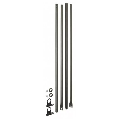 Thirard – Barre anti-effraction pour espagnolette – Compatible avec serrure à trois points – Pour bois dur et teck – Installation facile et rapide