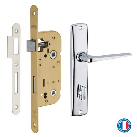 Ensemble de poignée de porte coulissante de terrasse avec serrure à