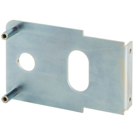 THIRARD - Plaque de fixation pour serrure horizontale, à souder, zingué