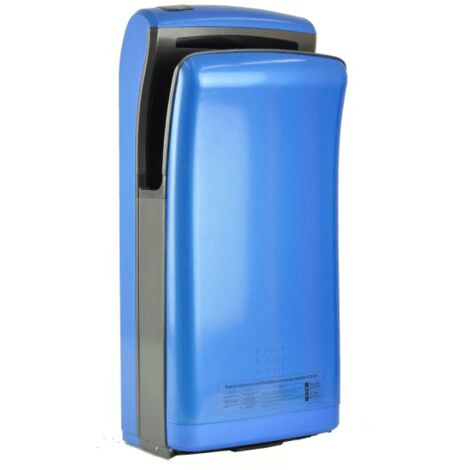 Sèche-mains Vitech automatique à double jet d'air bleu 1200-1800W Séchage rapide