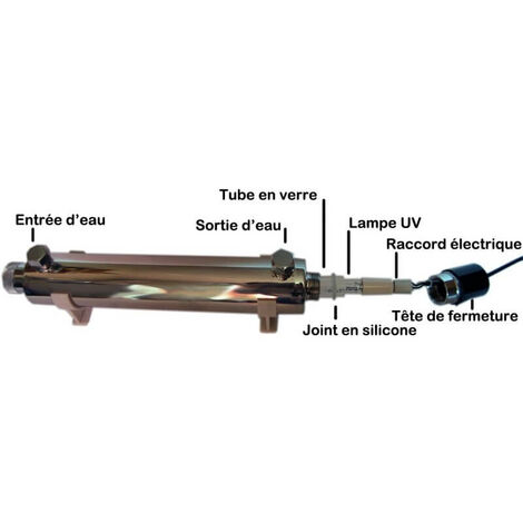Lampe UV 40W pour Stérilisateur UV Cintropur 4100
