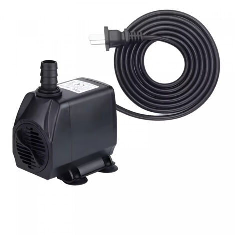 Desineo – Pompe fontaine submersible réglable 2500L/H 45W – Débit ajustable pour hydroponie, aquarium et bassin – Câble 1,9m
