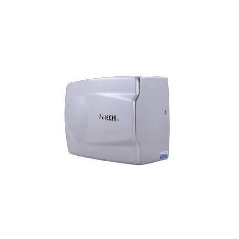 Sèche-mains Vitech mural infrarouge en INOX 1400 W