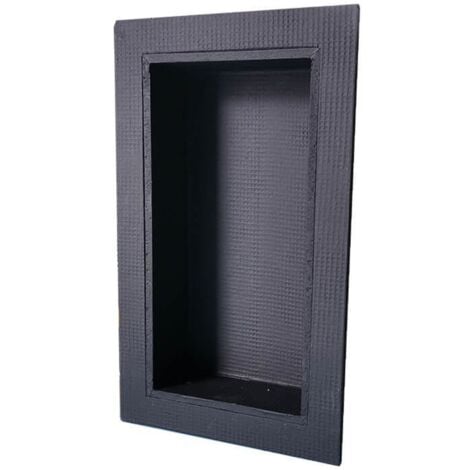 Niche en XPS prêt à carreler 400 x 200 x 90 mm premium pour hammam salle de bain