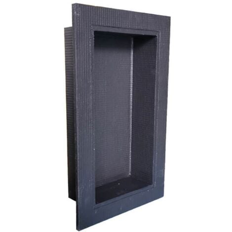 Niche en XPS prêt à carreler 400 x 200 x 90 mm premium pour hammam salle de bain