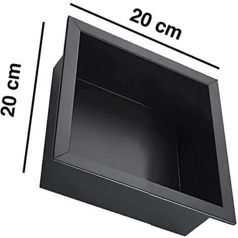 Niche prête à carreler XPS 200 x 200 mm pour hammam salle de bain et tous milieux humides