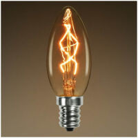 Ampoule vintage bulb Edison E14 C35 incandescente