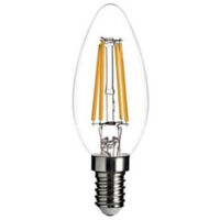 Ampoule vintage à LED C35 E14 4W filaments apparents