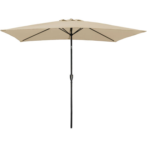 Sombrilla HAPUNA rectangular 2x3m beige