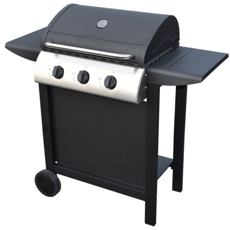 Barbacoa de gas HAWAÏ 3 quemadores 8,4 kW