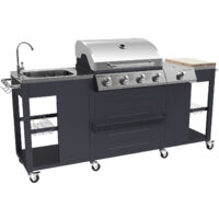 Cocina exterior TEXAS 4+1 quemadores