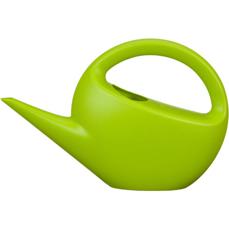 Scheurich Smilla, arrosoir en plastique, couleur : Matt Green, 33.5 cm de largeur, 9.6 cm de profondeur, 22.2 cm de hauteur, 1.6 l vol. (1/5)