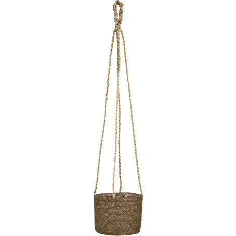 Scheurich Seagrass 17, Corbeille Pot suspendu/ Panier suspendu/ en seagrass couleur : Brown, 17 cm de diamètre, 15 cm de hauteur, 3.5 l vol.
