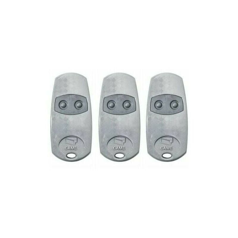 Original Came TOP432EE remote control 3 pieces. Fixed code frequency 433.92 MHz