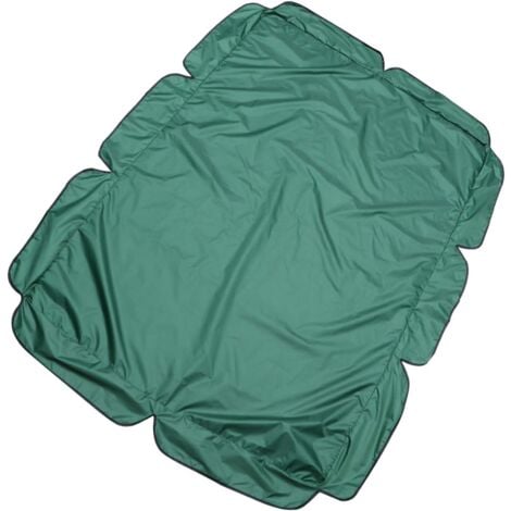 Swing Canopy Replacement, Outdoor Swing Canopy Cover 210D Oxford Windproof Fabric for Backyard,190×132×15cm,Green