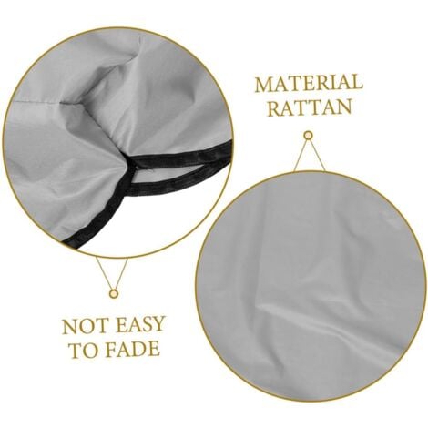 Swing Canopy Replacement, Outdoor Swing Canopy Cover 190T ,190×132×15cm,Grey