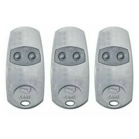 Original Came TOP432EE remote control 3 pieces. Fixed code frequency 433.92 MHz