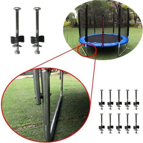 12 Pack Trampoline Spacers with Screws for Fixing Trampoline Trampoline Replacement Accessories