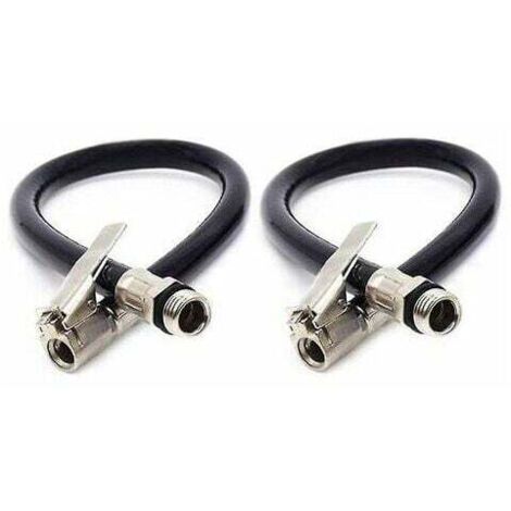Flexible Tire Inflator Air Hose - Easy Angle Adjustment For Car Truck Bike Tires
