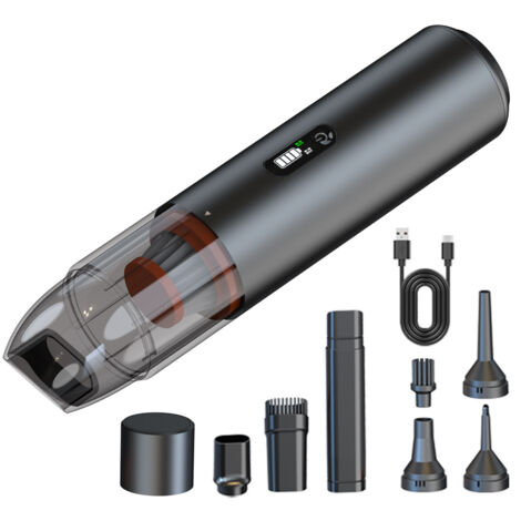 Cordless Handheld Vacuum Cleaner - 11000Pa Powerful Car Vacuum Cleaner, 3 in 1 Car Vacuum Cleaner, Mini Vacuum Cleaner for Car, Home, Office, Kitchen