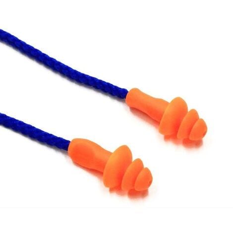 Earplugs for Sleeping, 20 Pairs Anti-Noise Earplugs 3m Waterproof Reusable Earplugs for Sleeping 1.42.8CM Line Length 65CM