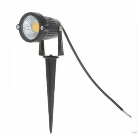 HochspannungsFlutlicht, 5 W, warmweiß, LED, verstellbar, Garten