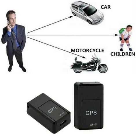 GPS-Ortungsgerät, Mini-GPS-Ortungsgerät, magnetischer Anti-Diebstahl-Tracker, GSM-GPRS-Echtzeit-Ortungsgerät, schwarzes Taschenpaket