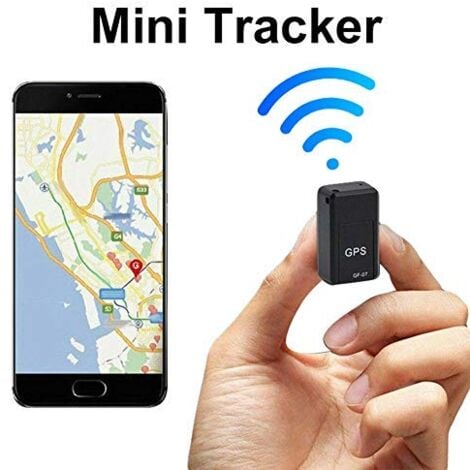GPS-Ortungsgerät, Mini-GPS-Ortungsgerät, magnetischer Anti-Diebstahl-Tracker, GSM-GPRS-Echtzeit-Ortungsgerät, schwarzes Taschenpaket