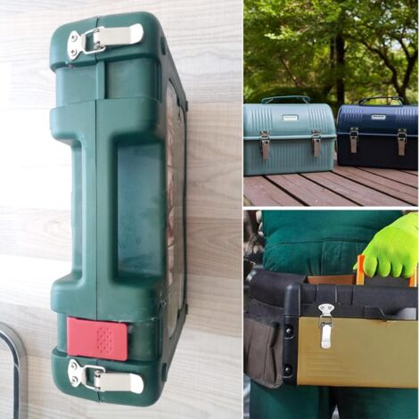 4x Edelstahl Spannverschlüsse 56mm - Feder Knebelverschluss Für Werkzeugkasten & Schränke