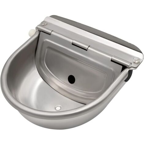 2er Set Automatische Viehtränken Aus Kunststoff – 500 Ml, Mit Wasserstandsregler Für Tiere