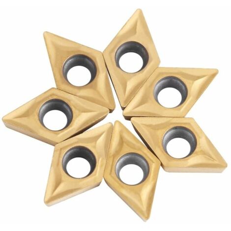 10 Stück Hartmetall-Wendeschneidplatten RPMT08T2 - Industriequalität Für Drehmaschinen