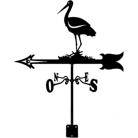 Wetterfahne Metall Hund - Dachdekoration Für Garten & Haus