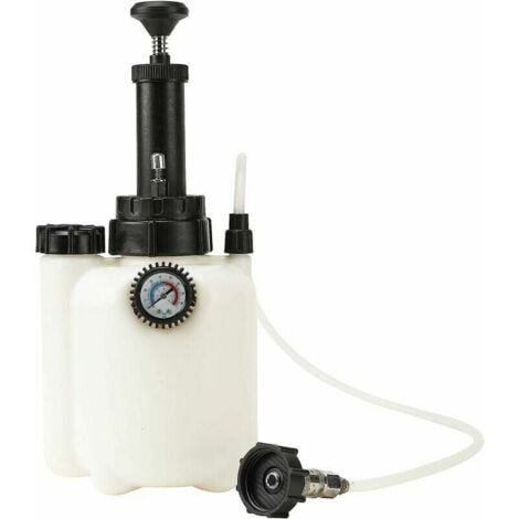 GABRIELLE 3L Car Brake Bleeder, Brake Fluid Bleeder, with E20 Adapter, 10-30 PSI Working Pressure, Brake Bleeder