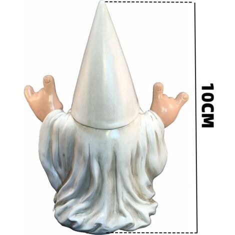 GABRIELLE “George”, the rocker gnome – this garden gnome will rock your enchanted mini world