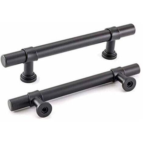 GABRIELLE 192 mm black bathroom cabinet handles, set of 2