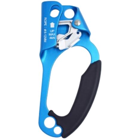 GABRIELLE UIAA and CE certified hand climbing ascender, arborist, abseiling equipment, rope clamp for 8-12 mm