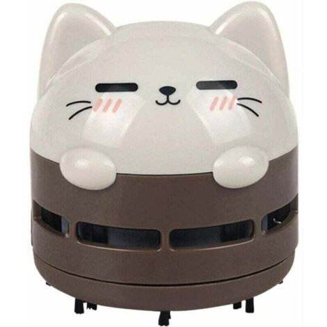 Mini Desktop Vacuum Cleaner, Mini Crumb Vacuum Cleaner, Cordless, USB Rechargeable, Quiet and Energy Efficient.
