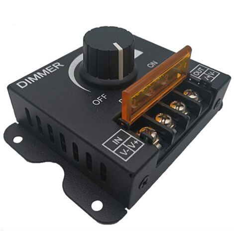 GABRIELLE Dimmer Switch Dimmer ON/OFF Switch 12V-24V 30A for LED Strip Lamp Brightness Control