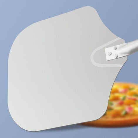 GABRIELLE Pizza Peel, Aluminum Pizza Peel, Pizza Peel, Large Surface Pizza Peel, Practical Wooden Handle, Easy to Store, Convenient to Use, Suitable for Grills and Ovens 66 12 inches