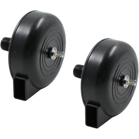 Compressed Air Filter Silencer - 2 Pcs Air Compressor Filter Silencer, 16mm Male Thread Metal Shell Air Compressor Silencer Filter for Air Compressor Boilers