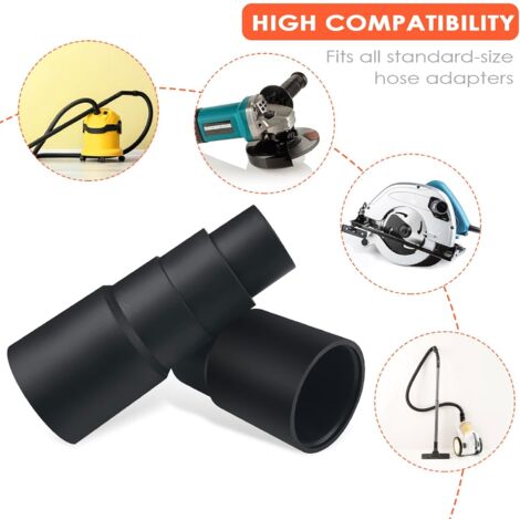 6 Pieces Hose Adapter, 25MM to 42MM Vacuum Cleaner Hose Adapters, Vacuum Cleaner Adapter Connecting Hose and Vacuum Cleaner Hose End Cap Converter Parts Accessories