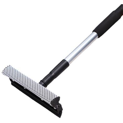 Telescopic squeegee, household window brush, double-sided window brush, car supplies, double-sided window scraper, cleaning tool