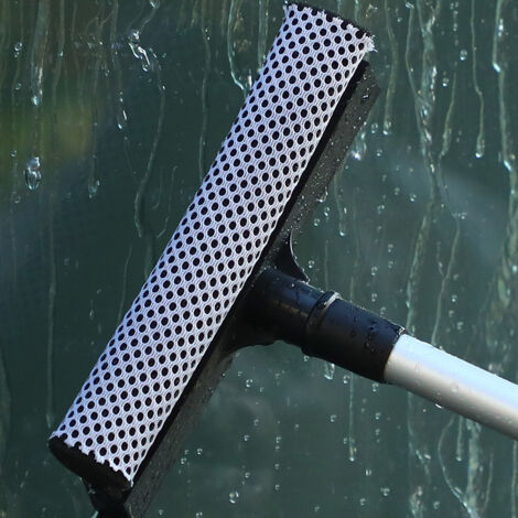 Telescopic squeegee, household window brush, double-sided window brush, car supplies, double-sided window scraper, cleaning tool