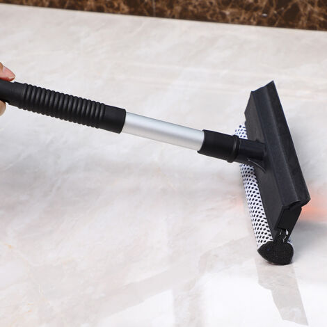 Telescopic squeegee, household window brush, double-sided window brush, car supplies, double-sided window scraper, cleaning tool