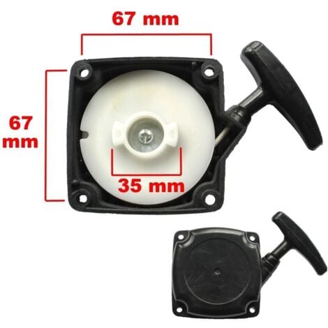 Lanceur/démarreur Semi-Automatique + Cloche d'entrainement pour débroussailleuse, tarière ou Machine Multi-Fonctions 5 en 1 (Multifonctions)